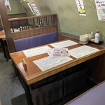 Kajiya bunzou - テーブル席