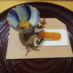 広尾 一会 - 次の料理も簡潔なもの。