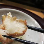 広尾 一会 - ほくほくとした芋の食感も良いですね。