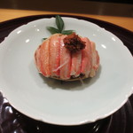 広尾 一会 - 香箱蟹です。きれいですね。