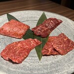 焼肉 和 - 厳選和牛盛り合わせ(タレ)