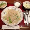 HOKKAIDO Lee Tan Tan Cafe - レタス蟹チャーハン＆杏仁豆腐とサラダセット♪