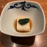 焼き鳥 松元 - 山芋豆腐