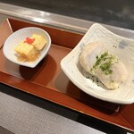 もんじゃ・鉄板焼き いろは歌 - お通し