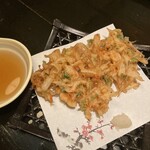 すずのあん - 桜エビのかき揚げ