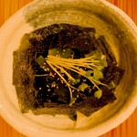 生わかめと韓国海苔のチョレギサラダ