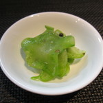 プープールー - ブロッコリーの茎のザーサイ