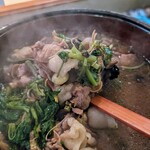 郷土料理ともん - 先月のはホントに冬って感じでしたが、今回のは冬の重さの中に春が見え隠れしてます。素晴らしい！だからともんが好き！