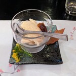 郷土料理ともん - 柿のアイスと干し柿