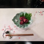 郷土料理ともん - 豚じゃないよね牛が入ってる？くらいのジビエ感。