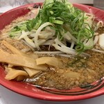 Ramen Kairikiya - 漆黒醤油ラーメン。