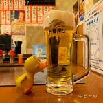 ぼっかけの拓 - ☺︎生ビール ¥319