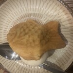 農家ごはん つかだ食堂 - ミニ鯛焼きアイス