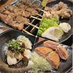 やきとんうまいもん横丁 まるたか - よだれ鶏・串焼き・鶏唐揚げ・男のハムカツ