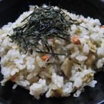 奥出雲 そば処 一福 - 舞茸ごはん