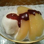 ふくの季 - 24回目レ・ルクチェのコンポート・ココナッツソルベ