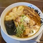 らーめん幸 - あご醤油鶏ワンタン麺