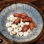 武蔵屋 - ビールの付き出し