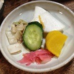 武蔵屋 - お新香（おつまみ5/5）