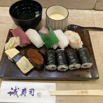 誠寿司 - Aランチ900円
