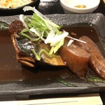 Sakanaya Sasuni - 【ランチメニュー】サバ味噌煮定食・ご飯大盛り（990円）