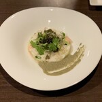 Da Yuki - ズワイガニと聖護院かぶらの前菜
