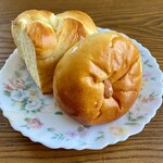 ブーランジェリ･エ･カフェ　オブジェ - お持ち帰りパン2♡♡はちみつレモンのパンと白あんパン♡♡