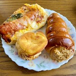 ブーランジェリ･エ･カフェ　オブジェ - お持ち帰りパン♡どれも最高においしいけど、お気に入りなのがピーナッツコロネ♡♡