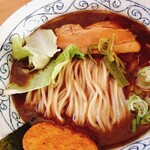 Menyaueda - 自宅調理、全粒粉入り麺です