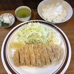 とん平 - ロースカツライス1500円