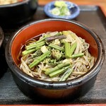 手打ちそば 水沢 - 料理写真:山菜そば