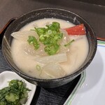 季節料理 よじま - ＋150円で粕汁に変更できます