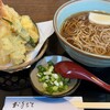 定連 - 料理写真:天ぷらそば 1250円。