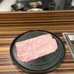 赤身焼肉USHIO - サーロインの焼きすき