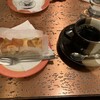 喫茶ジャンボ - りんごのタルトのケーキセット@820円