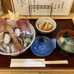喜界 - 海鮮丼定食（1,300円）