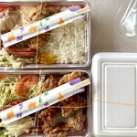 からあげ食堂 - サイズの比較。