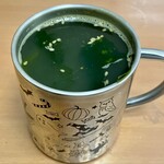 OK - 会社に常備してるワカメスープを用意して