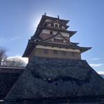 Una fuji - 高島城(お堀側から)