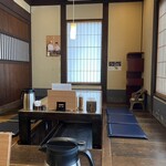 平田牧場 とん七 - 広めな掘りごたつの席