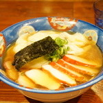 支那そば 八雲 - チャーシュー特製ワンタン（黒だし）