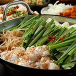 Tomo-chan's special Motsu-nabe (Offal hotpot) (2 servings)