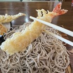 味奈登庵 - 特製つけ天　エビリフトアップ！