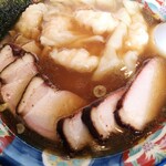 支那そば たんたん亭 - チャーシューエビワンタンメン（お店の符丁は「チャエビ」）