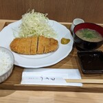 Tonkatsu Umeda - 平日ランチ限定　三元豚ロースカツ定食