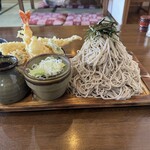 味奈登庵 - 特製つけ天富士山盛り