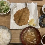 Kamoshi Dainingu Kokoro - アジフライ定食