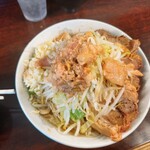 ラーメン二郎 - ぶた小ラーメン　ニンニクアブラ