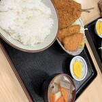 あおき食堂 - これでご飯普通盛り！