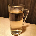 藁焼き・日本酒 わらやき道場 - 梅酒お湯割り